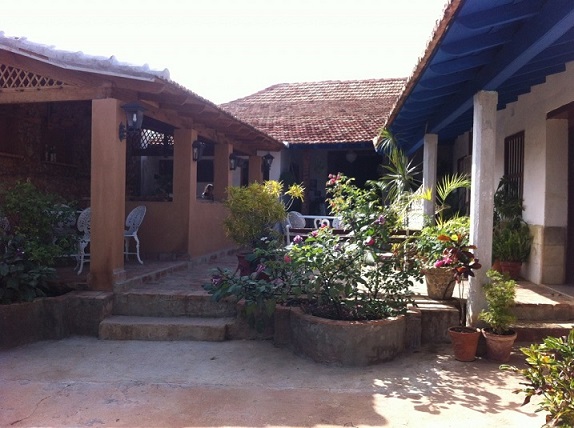 'Patio interior' Casas particulares are an alternative to hotels in Cuba.